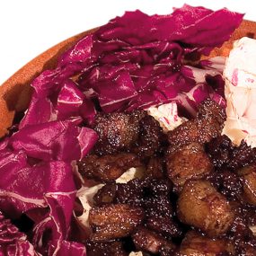 Bruciatini con i radicchi