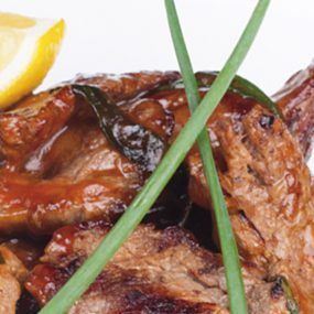 Coniglio aromatico all’aceto balsamico