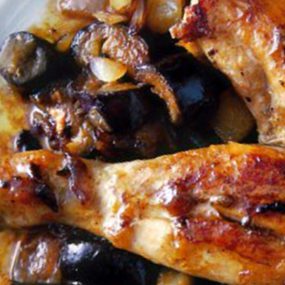 Pollo alle melanzane